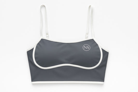 Top Deportivo Nuda Skin Fitness – Gris