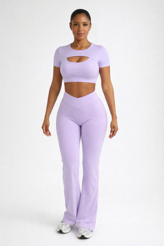 Pink Aura Legging - Lila